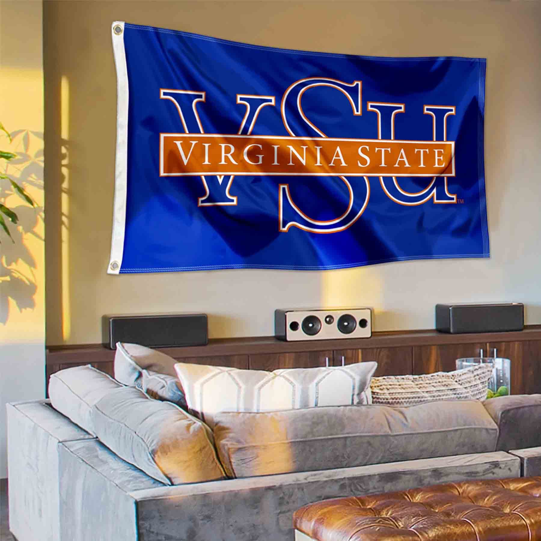 Virginia State University Trojans 3x5 Flag - 757 Sports Collectibles
