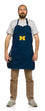 Team Sports America Collegiate University Of Michigan Ultimate Grilling Apron Durable Cotton with Beverage Opener and Multi Tool For Football Fans Fathers Day and More - 757 Sports Collectibles