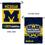 Michigan Team University Wolverines 2023 Football National Champs Double Sided Garden Banner Flag - 757 Sports Collectibles