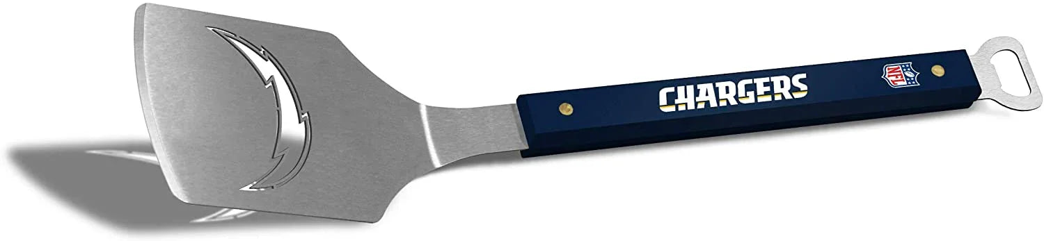 YouTheFan NFL 18" Stainless Steel Sportula (Spatula) with Bottle Opener