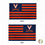 Desert Cactus University of Virginia Flag Cavaliers UVA Wahoos Flags Banners 100% Polyester Indoor Outdoor 3x5 (Nation) - 757 Sports Collectibles