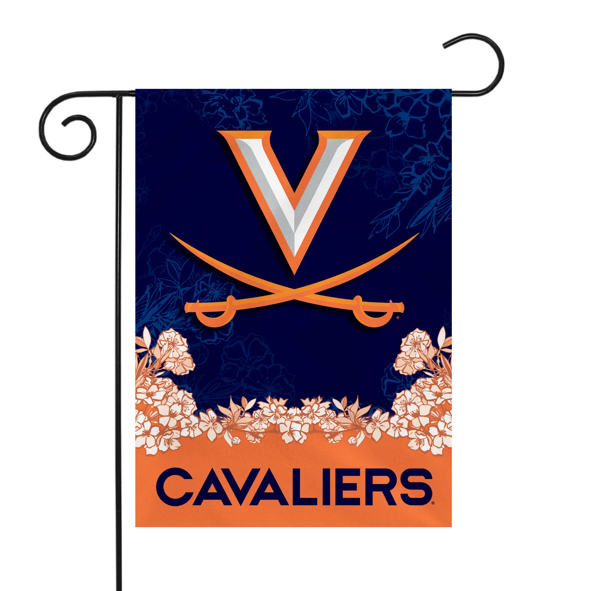 Rico Industries NCAA Virginia Cavaliers Primary 13" x 18" Double Sided Garden Flag - 757 Sports Collectibles
