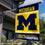 Michigan Team University Wolverines National Champions 2023 Double Sided House Banner Flag - 757 Sports Collectibles