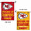 Kansas City Chiefs Super Bowl 2024 Champions Double Sided Garden Flag - 757 Sports Collectibles