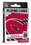 MasterPieces NFL Arizona Cardinals Playing Cards, 2.5" x 3.5" - 757 Sports Collectibles