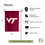 Virginia Tech Garden Flag Hokies VT Banner 100% Polyester (Design C) - 757 Sports Collectibles