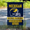 Michigan Team University Wolverines 12 Time Football National Champions Double Sided Garden Banner Flag - 757 Sports Collectibles
