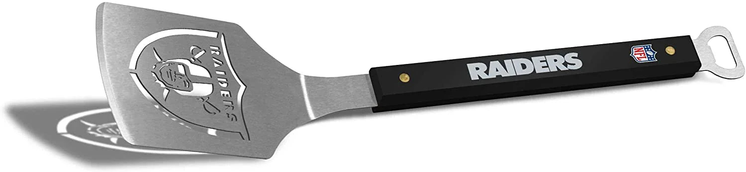 YouTheFan NFL 18" Stainless Steel Sportula (Spatula) with Bottle Opener