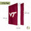 Virginia Tech Garden Flag Hokies VT Banner 100% Polyester (Design C) - 757 Sports Collectibles