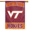 NCAA Virginia Tech Hokies Banner28x40 Vertical Banner, Team Colors, One Size - 757 Sports Collectibles