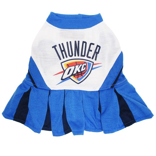 Oklahoma City Thunder Cheerleader Dog Dress Pets First