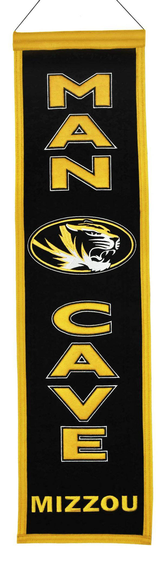 Missouri Tigers Banner Wool Man Cave (CDG) - 757 Sports Collectibles