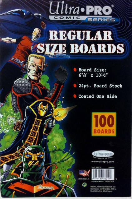 Boards - Regular 6 7/8" x 10 1/2" (100 per pack) (CDG) - 757 Sports Collectibles