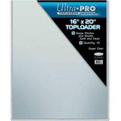 Top Loader - 16"x20" (10 per pack) (CDG) - 757 Sports Collectibles
