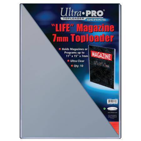 Top Loader 11"x15" Life Magazine (10 per pack) (CDG) - 757 Sports Collectibles