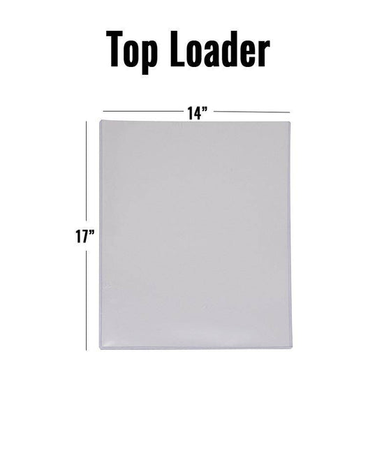 Top Loader - 14 x 17 - (10 per pack) (CDG) - 757 Sports Collectibles