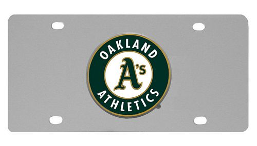 Oakland Athletics Logo License Plate
