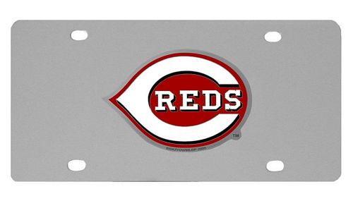 Cincinnati Reds Logo License Plate