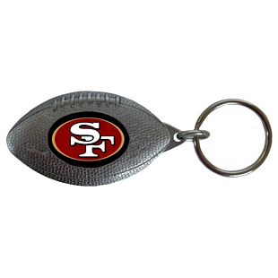 San Francisco 49ers Football Key Ring