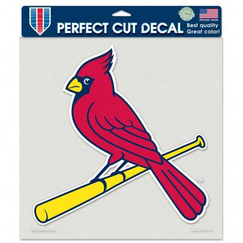 MLB St. Louis Cardinals Perfect Cut 8x8 Diecut Decal - 757 Sports Collectibles