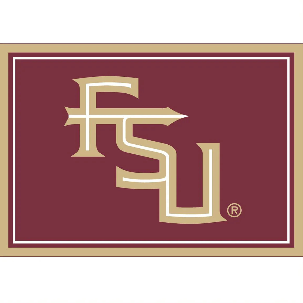 Florida State Seminoles Tide 3x4 Area Rug