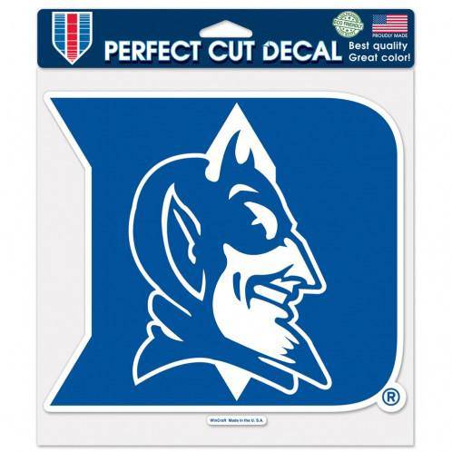 NCAA Duke Blue Devils Perfect Cut 8x8 Diecut Decal - 757 Sports Collectibles