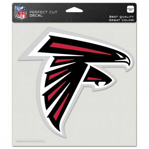NFL Atlanta Falcons Perfect Cut 8x8 Diecut Decal - 757 Sports Collectibles