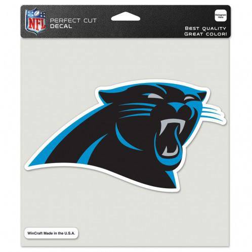 NFL Carolina Panthers Perfect Cut 8x8 Diecut Decal - 757 Sports Collectibles