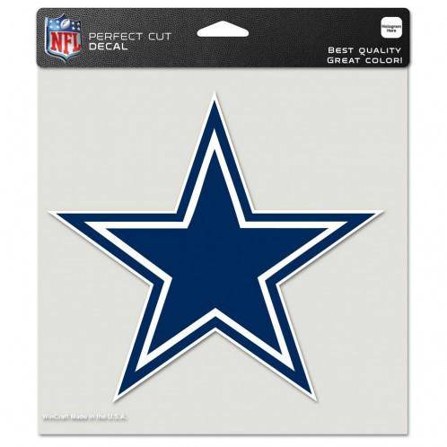 NFL Dallas Cowboys Perfect Cut 8x8 Diecut Decal - 757 Sports Collectibles