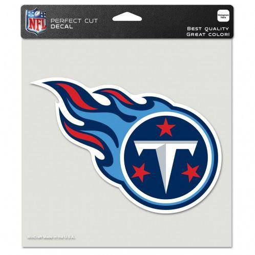 NFL Tennessee Titans Perfect Cut 8x8 Diecut Decal - 757 Sports Collectibles