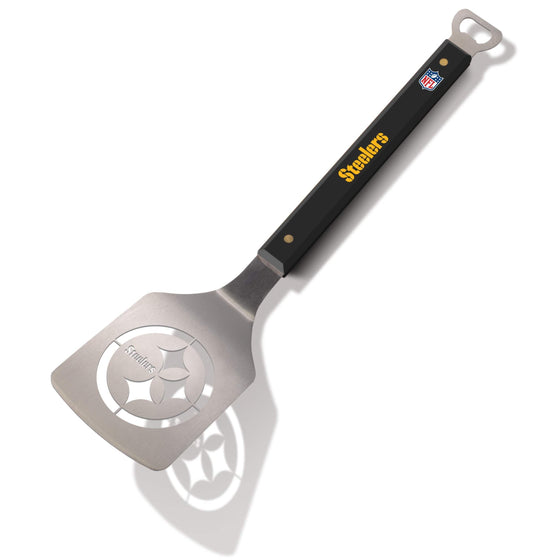 Pittsburgh Steelers Spirit Series Sportula Bottle Opener Jumbo Grilling Spatula - 757 Sports Collectibles