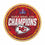 Rico Industries NFL Football Kansas City Chiefs 2024 Super Bowl Champions Shape Cut Pennant - Home and Living Room Décor - Soft Felt EZ to Hang - 757 Sports Collectibles