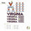 University of Virginia Sticker Cavaliers UVA Wahoos Stickers Vinyl Decals Laptop Water Bottle Car Scrapbook T1 (Type 1-1) - 757 Sports Collectibles