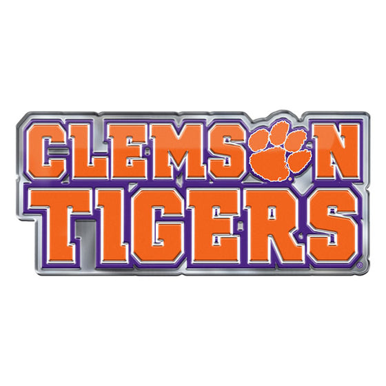 Clemson Tigers Auto Emblem Color Alternate Logo