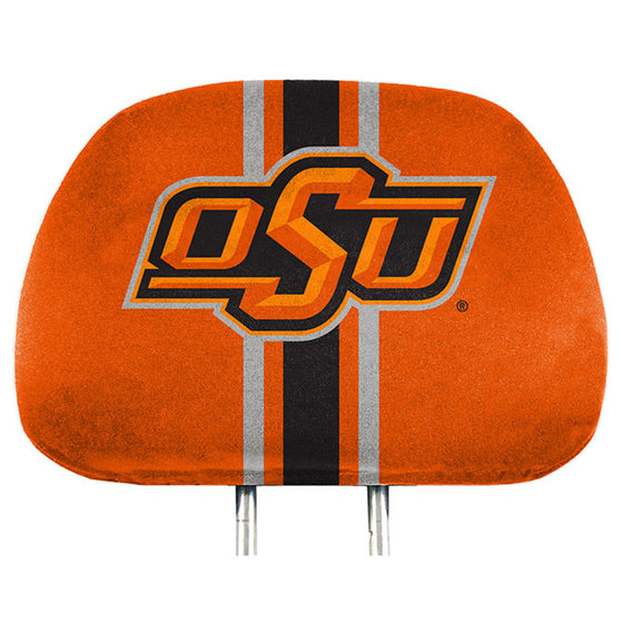 Oklahoma State Cowboys Headrest Covers Full Printed Style - Special Order