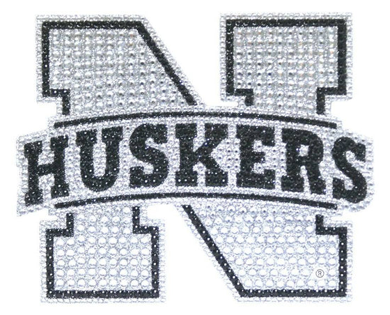 Nebraska Cornhuskers Auto Emblem - Rhinestone Bling (CDG) - 757 Sports Collectibles