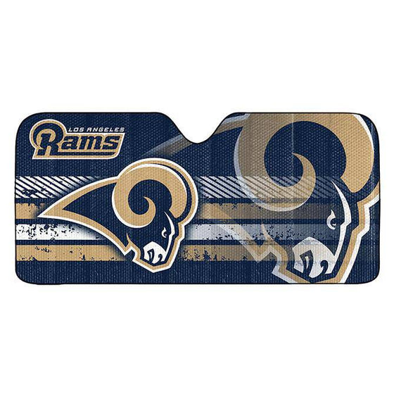 Los Angeles Rams Auto Sun Shade 59x27 (CDG) - 757 Sports Collectibles