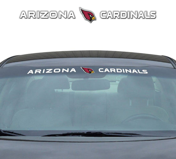 Arizona Cardinals Decal 35x4 Windshield (CDG) - 757 Sports Collectibles
