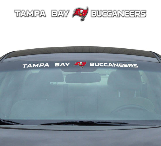 Tampa Bay Buccaneers Decal 35x4 Windshield (CDG) - 757 Sports Collectibles