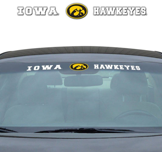 Iowa Hawkeyes Decal 35x4 Windshield (CDG) - 757 Sports Collectibles