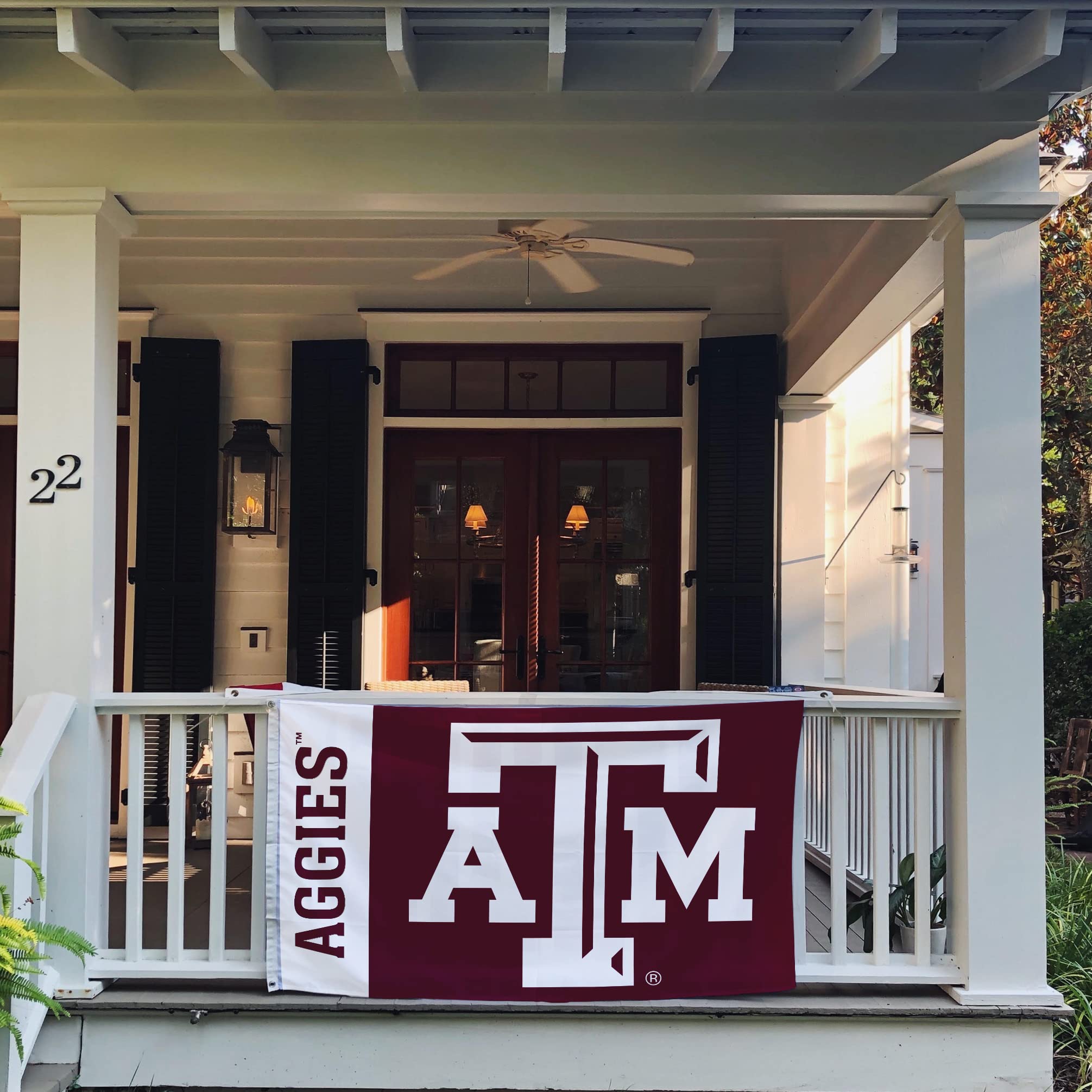 Desert Cactus Texas A&M University Flag Aggies TAMU Flags Banners 100% Polyester Indoor Outdoor 3x5 (Team Name) - 757 Sports Collectibles
