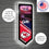 Team Sports America NFL Kansas City Chiefs Superbowl 58 Championship | Ultra-Thin LED Light Wall Sign Décor | Made in the USA | Football Fan Décor for Office, Living, Game or Bedroom (Pennant) - 757 Sports Collectibles