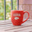 Rico Industries NFL Football Kansas City Chiefs 2024 Super Bowl LVIII Champions 16 oz Team Color Laser Engraved Speckled Ceramic Coffee Mug - 757 Sports Collectibles