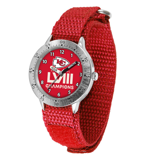 Game Time Kansas City Chiefs 2024 Super Bowl LVIII Youth Watch - NFL Tailgater Series - 757 Sports Collectibles