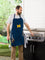 Team Sports America Collegiate University Of Michigan Ultimate Grilling Apron Durable Cotton with Beverage Opener and Multi Tool For Football Fans Fathers Day and More - 757 Sports Collectibles