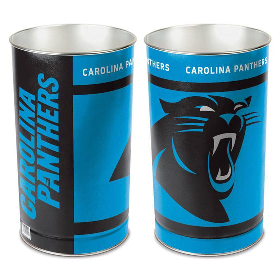NFL Carolina Panthers 15" Waste Basket - 757 Sports Collectibles