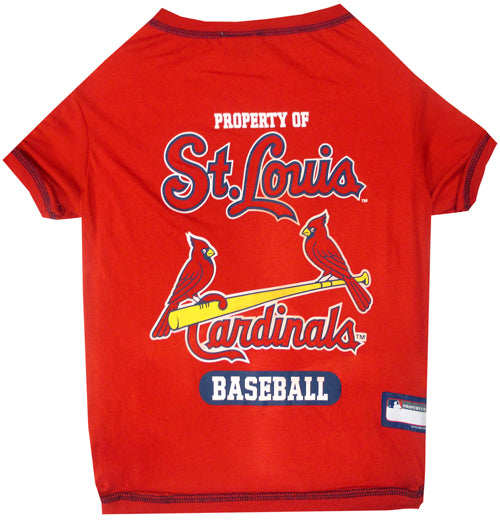 St. Louis Cardinals Dog Tee Shirt Pets First