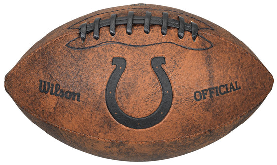 Indianapolis Colts Football - Vintage Throwback - 9 Inches (CDG) - 757 Sports Collectibles