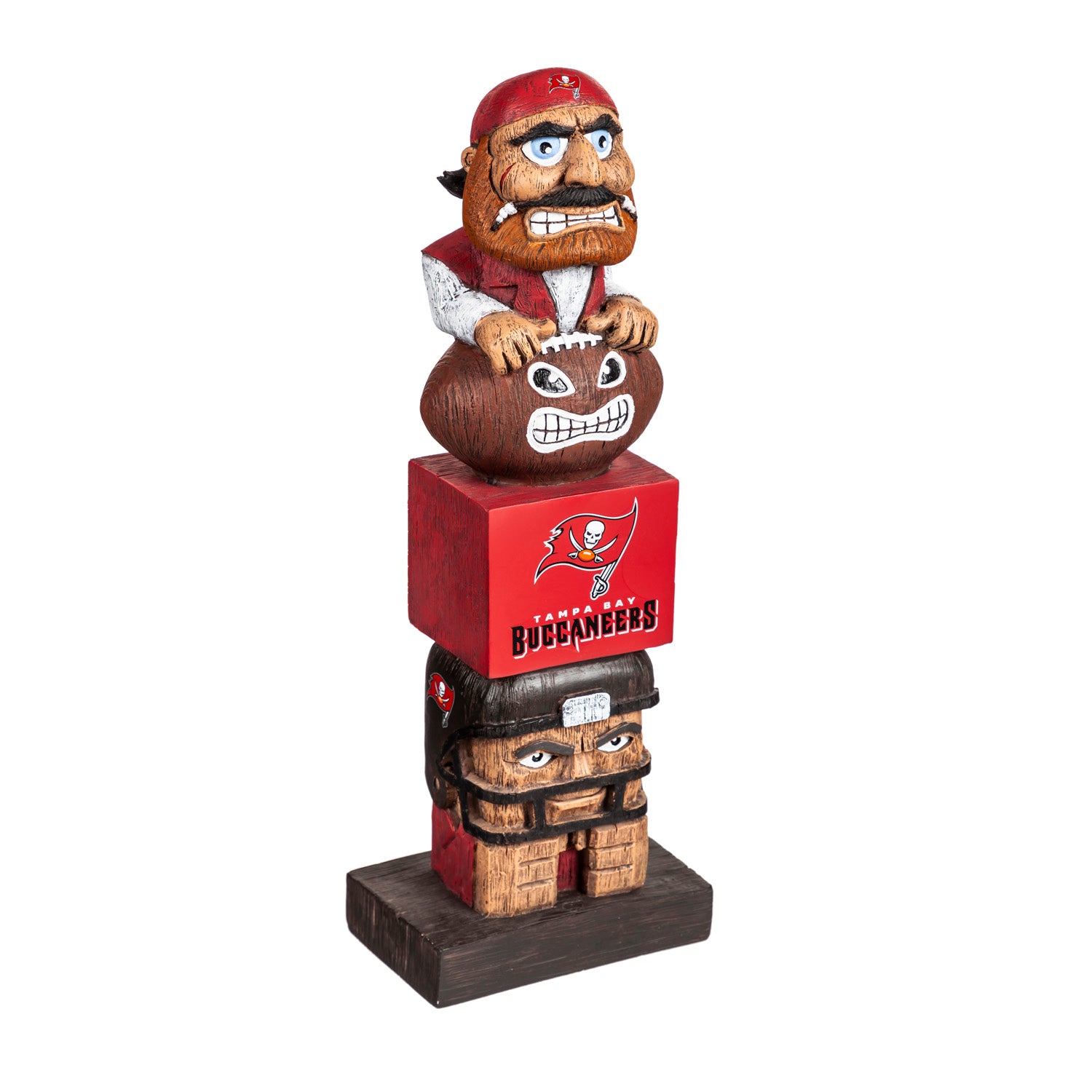 Tampa Bay Buccaneers Tiki Totem Pole Statue