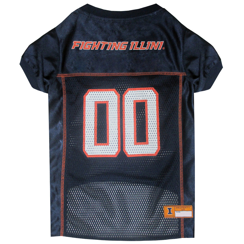 Illinois Fighting Illini Dog Jersey Pets First
